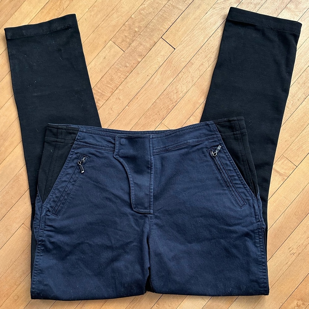 NWOT Leifsdottir Anthropologie Colorblock Skinny Pants